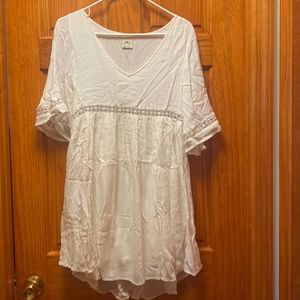 Womens Summer White Dress
